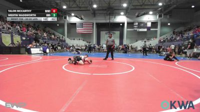 80-84 lbs Rr Rnd 1 - Talon McCarthy, Warhorse Wrestling Club vs Westin Wadsworth, Morris Wrestling Association