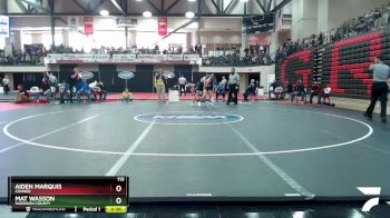 113 lbs Cons. Round 1 - Aiden Marquis, Conner vs Mat Wasson, Harrison County