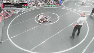 150 lbs Champ. Round 1 - Rabiullah Mujadidi, Warriors Wrestling Club vs Tyler Giordano, Unattached