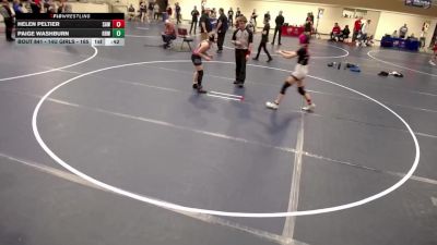16U GIRLS - 130 lbs 1st Place Match - Elizabeth Rademacher, Minnesota vs Macy Marlow, Rosemount Irish Wrestling