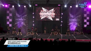 West Coast Fame Allstars - BOMBSHELLS [2025 L1 Youth - D2 - Small - C Day 1] 2025 JAMfest Cheer Super Nationals