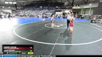 71 lbs Champ. Round 2 - Johnny Mathis, Moses Lake Wrestling Club vs Jacen Riojas, Victory Wrestling-Central WA