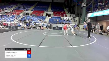 195 lbs Rnd Of 128 - James Humphrey, Missouri vs Jaxson Gribskov, Oregon