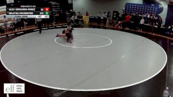 100 lbs. Cons. Semi - Alex Gregorio-perez, DeKalb vs Milayna Drummond, DeSoto