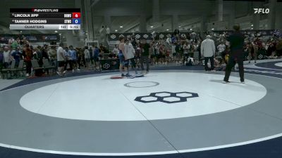 92 kg Quarters - Lincoln Jipp, Big Game Wrestling Club vs Tanner Hodgins, Shore Thing Wrestling Club