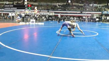 126 lbs Semis & Wb (16 Team) - Landon Herman, Lakeside vs Logan Katz, Battlefield