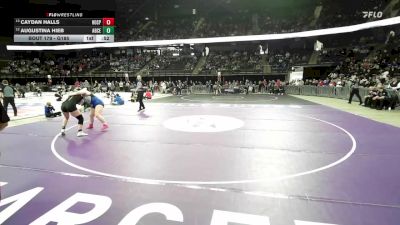 Cons. Round 1 - Augustina Hieb, Aberdeen Central vs Caydan Halls, Hot Springs