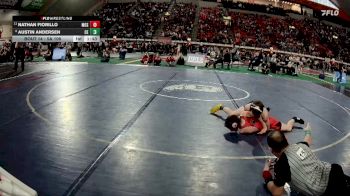 5A 106 lbs Champ. Round 1 - Nathan Fiorillo, Moscow vs Austin Andersen, Century