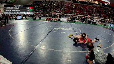 5A 106 lbs Champ. Round 1 - Nathan Fiorillo, Moscow vs Austin Andersen, Century