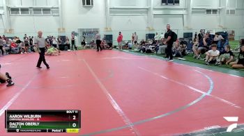132 lbs Round 3 (8 Team) - Aaron Wilburn, Carolina Brawlers vs Dalton Oberly, Forge