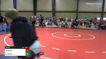 120 lbs Consolation - William White, Complex Training Center vs Caden Atkins, Guerrilla Wrestling Academy