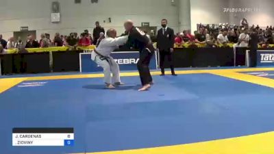 JAVIER CARDENAS vs ZIOVINY 2021 World Master IBJJF Jiu-Jitsu Championship
