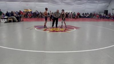 120 lbs Semifinal - Wyatt Brandt, York Haven vs Vincent Darch, Batavia