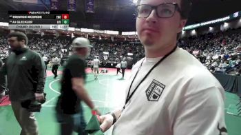 126 lbs Champ. Round 1 - Aj Gleckler, EVE3 vs Trenton McBride, EWO3