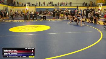 97 lbs Round 3 - Presley Beard, Wichita Training Center vs Bristol Copple, Ottawa County Wrestling Club