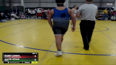 190 lbs Cons. Round 4 - Hunter Arthur, Minico vs Gilbert Conrad, Blackfoot Wrestling Club