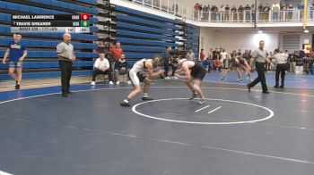 172 lbs Consy 3 - Michael Lawrence, Chartiers Valley vs Travis Shearer, Kiski Area