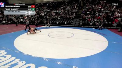 3A 190 lbs Champ. Round 1 - Kael Blackett, Juab vs Bryson Thomas, Union