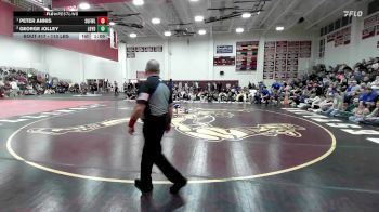 113 lbs Final - Peter Annis, Suffield/Windsor Locks vs George Jolley, Ledyard