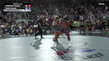 125 lbs 1st Place Match - Demetrius Thomas, New York Athletic Club vs Trent Hillger, Gopher Wrestling Club