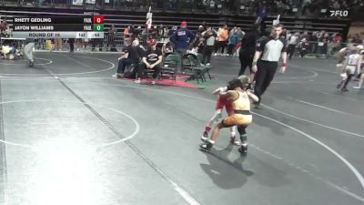 53 lbs Round Of 16 - Rhett Gedling, Paulsboro vs Jayon Williams, Paulsboro