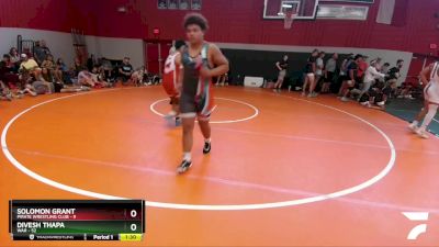 285 lbs Round 3 (6 Team) - Divesh Thapa, WAR vs Solomon Grant, Pirate Wrestling Club