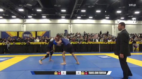 Travis John Fountain vs Nicolae Nichita 2024 World IBJJF Jiu-Jitsu No-Gi Championship