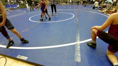 49 lbs Rr Rnd 1 - Christopher Mcgrew, Greenwood Wrestling Academy vs Kingston Jackson, Panther Youth Wrestling-CPR