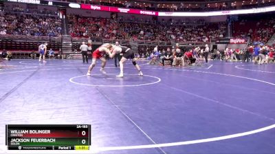 2A-165 lbs Cons. Round 2 - William Bolinger, Creston vs Jackson Feuerbach, Solon