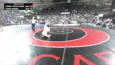 Boys 2A 120 lbs Cons. Round 4 - Kaden Harding, Orting vs Garrett Reeves-Turner, Marysville Pilchuck