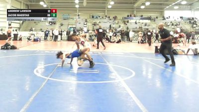 113 lbs Consi Of 64 #2 - Andrew Lawson, SC vs Jacob Maestas, NM