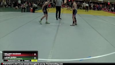 115 lbs Round 1 - William Vaughan, Wautoma vs Layne Barka, Pursuit Wrestling Minnesota