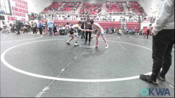 92 lbs Rr Rnd 1 - Elijah Petty, Choctaw Ironman vs Brock Bayless, Weatherford Youth Wrestling