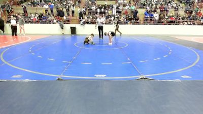 57 lbs Quarterfinal - Beckham Johnson, Morris Fitness Wrestling Club vs Sebastian Siford, Junior MatDogs Wrestling