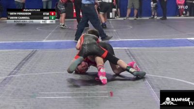 76 lbs Quarterfinal - Abel Rusk, Ottawa Mat Masters vs Wyatt Robbins, Augusta