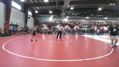 60 lbs Cross Bracket (8 Team) - Cole Appello, Yale St vs Beau McKeown, Mat Assassins Gray