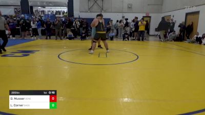 285 lbs Consy 4 - Oren Musser, Seneca Valley vs Logan Corner, Saegertown