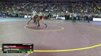 Champ. Round 1 - Rhett Cullers, Chadron vs Cooper Spaulding, Norris