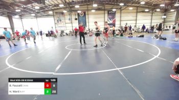 170 lbs Round Of 32 - Bryant Faucett, CKWA vs Hudson Ward, Buffalo Valley Wrestling Club - Black