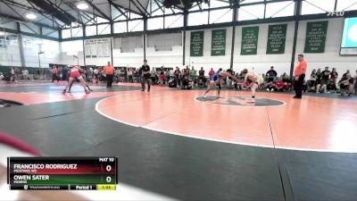 100-110 lbs Semifinal - Francisco Rodriguez, Mustang WC vs Owen Sater, Morris