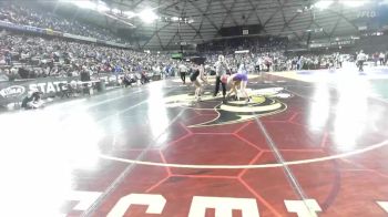 Girls 1B/2B/1A 140 3rd Place Match - Ruby Visser, Goldendale (Girls) vs Alivia Pruitt, La Salle (Girls)