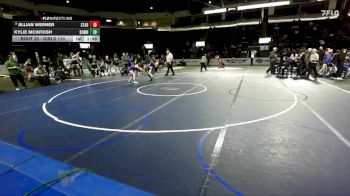 Girls 110 lbs Champ. Round 1 - Jillian Werner, Stadium (Girls) vs Kylie McIntosh, Sumner (Girls)