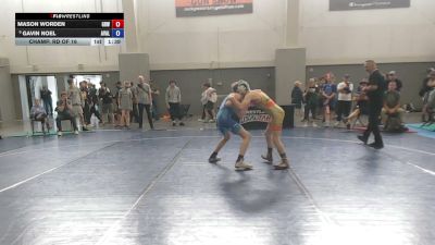 105 lbs Champ. Rd Of 16 - Mason Worden, Gold Rush Wrestling vs Gavin Noel, Avalanche