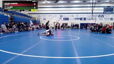 126 lbs Quarterfinal - Ty Clark, Mannford vs Jacob Harper, Pawnee