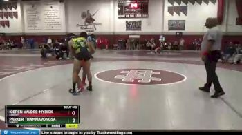 138 lbs Cons. Round 3 - Parker Thammavongsa, SLAM B vs Kieren Valdes-Myrick, Liberty