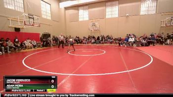 150 lbs Champ. Round 1 - Jacob Verduzco, Naches Valley vs Adam Mora, Kiona Benton