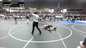 172 lbs Rr Rnd 1 - Carlos Maes, Duran Elite vs Josh Cain, Grandview Wolves WC
