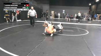 125 lbs Champ. Round 1 - Jaxson Newcomb, Newman vs Aydan Christian, Fort Hays Tech Northwest