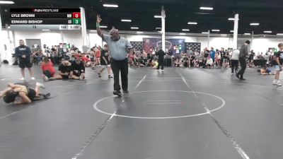 72 lbs Round 2 (6 Team) - Lyle Brown, Mat Warriors vs Edward Bishop, Goon Squad