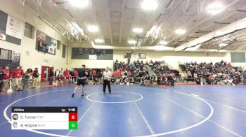 220 lbs 5th Place - Charlie Turner, Portsmouth vs Ben Kilgore, Milford